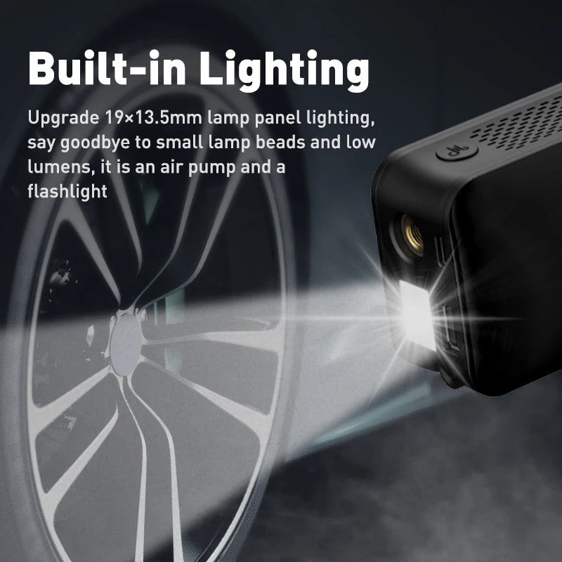 Digital Cordless Car Tyre Inflator - TopTrendingCart.com