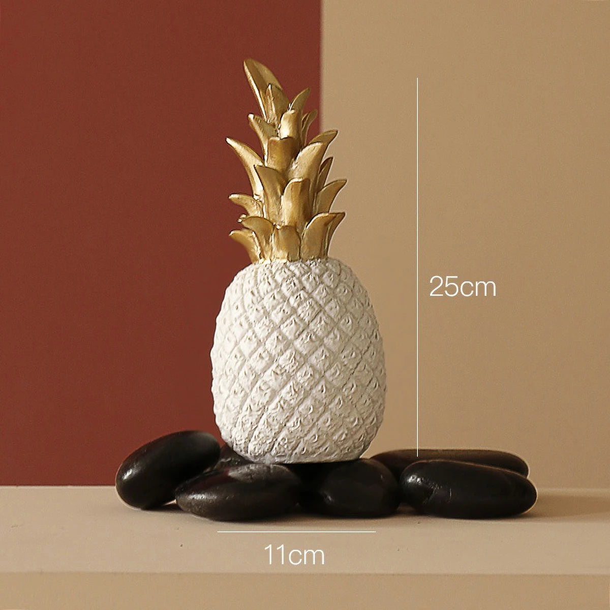 Creative Nordic Gold Pineapple Sculpture Ornament - TopTrendingCart.com