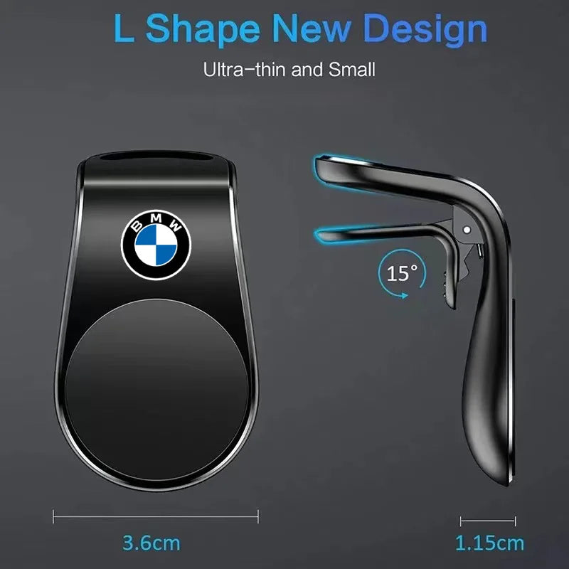 Magnetic Car Phone Holder Metal Stand - TopTrendingCart.com