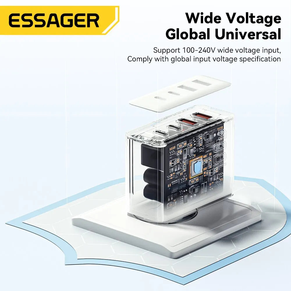 100W USB Type C Caricabatterie PD QC Quick Charger - TopTrendingCart.com