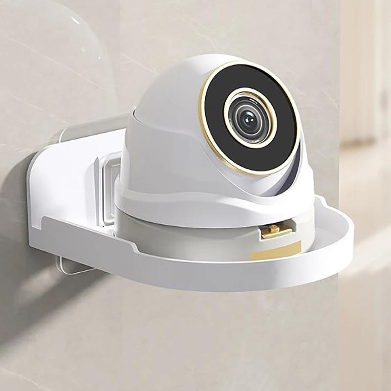 Wall Hanging Floating Shelf for Living Room Storage - Classic Style Plastic Holder for Routers, Cameras, Projectors - No-Drill Universal Mounting Tray for Home Organization - TopTrendingCart.com