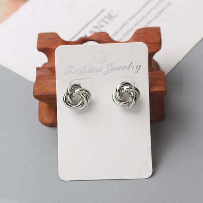 Tiny Metal Stud Earrings - TopTrendingCart.com