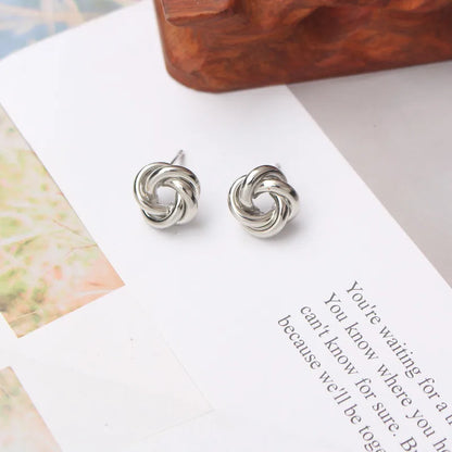 Tiny Metal Stud Earrings - TopTrendingCart.com