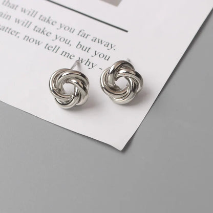 Tiny Metal Stud Earrings - TopTrendingCart.com