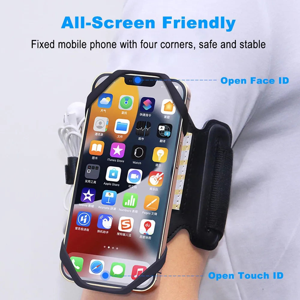 Running Armband Wristband 360°Rotatable Phone Holder - TopTrendingCart.com