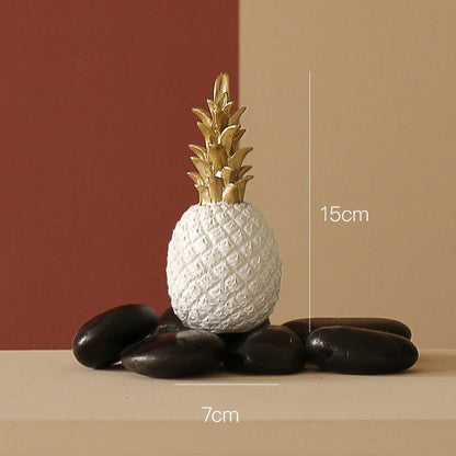 Creative Nordic Gold Pineapple Sculpture Ornament - TopTrendingCart.com