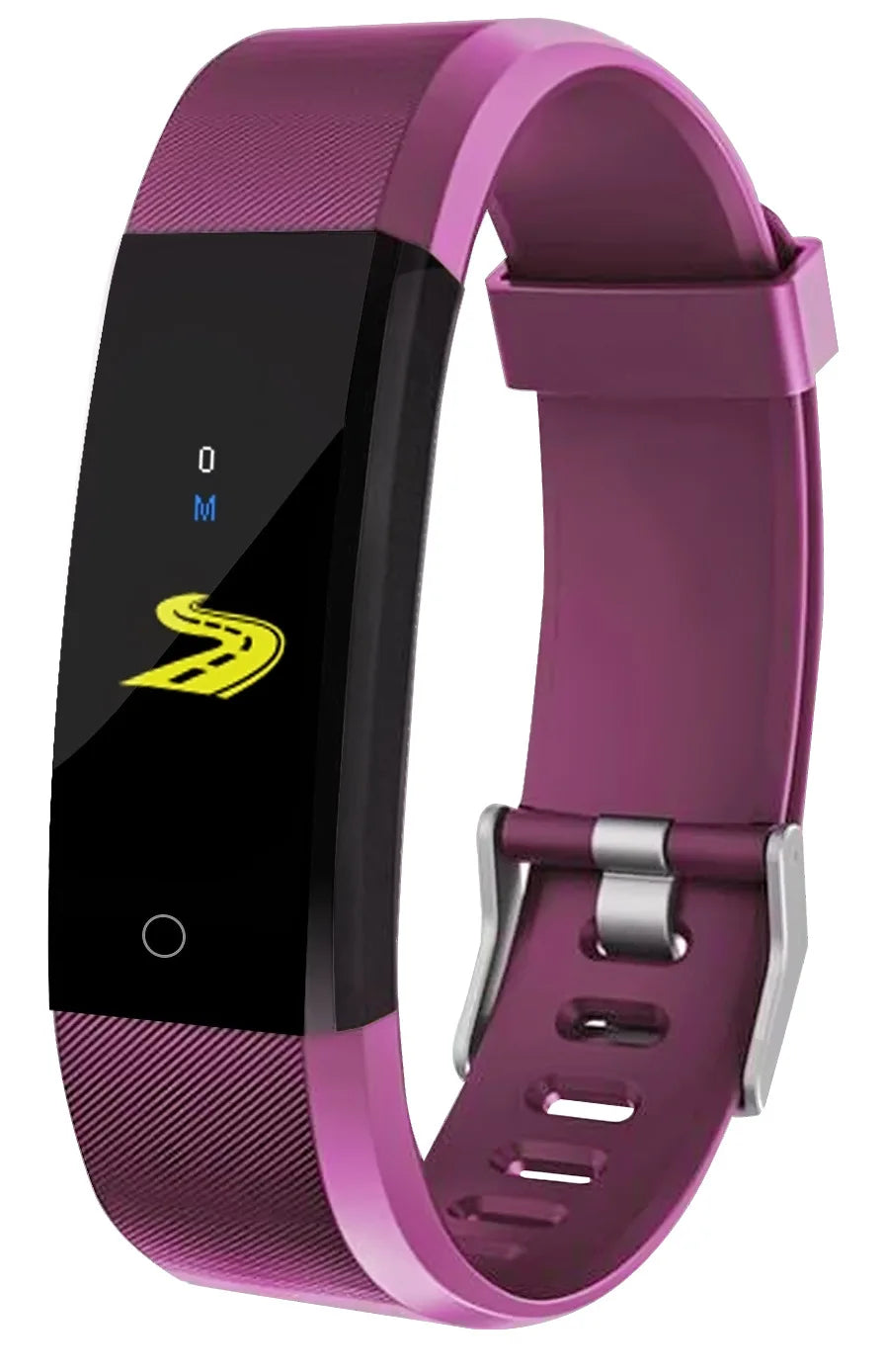 Smart Bracelet Pedometer Step Counter Calorie Fitness Smart Watch Walk Tracker Men Women Health Blood Pressure Wristband - TopTrendingCart.com