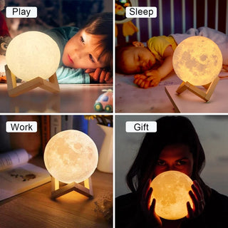 LED Moon Lamp | Lightweight and Durable | TopTrendingCart