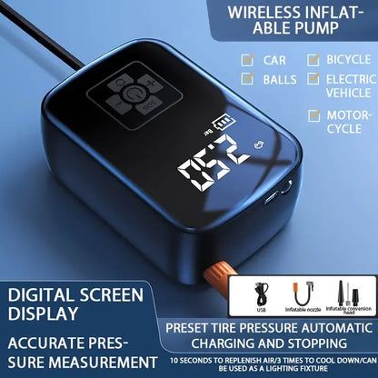 Wireless Electric Tire Inflator Pump - TopTrendingCart.com