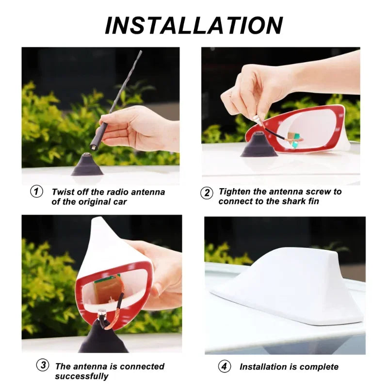 Shark Radio Antenna : Sleek and Modern | TopTrendingCart