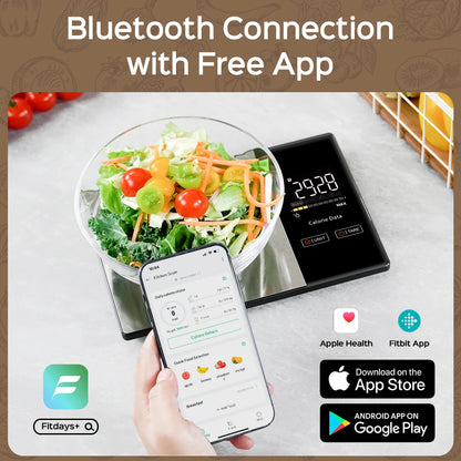 Digital Kitchen Scale 5kg Smart Food Scale Calories Calculator Nutrition Stainless Steel Kitchen Scale Smart Scale Kitchen Tool