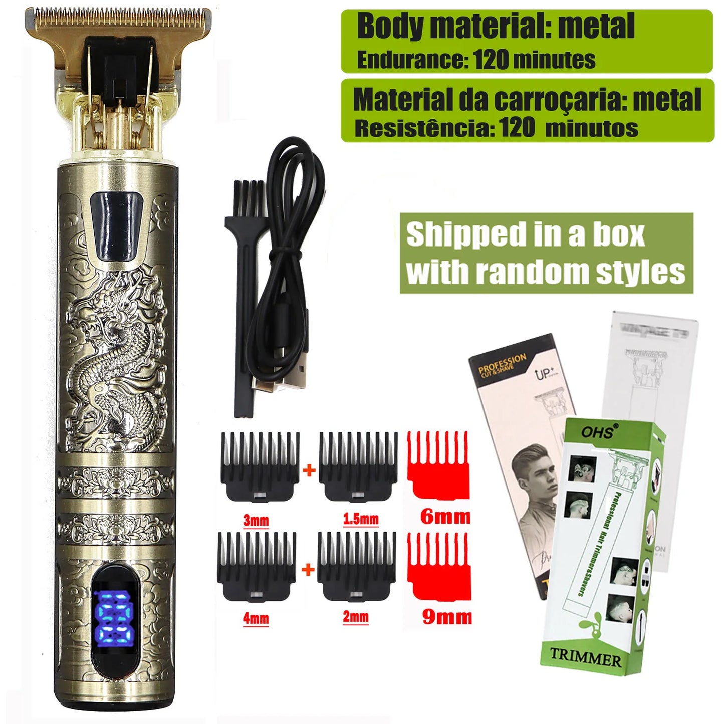 Electric Body Hair Trimmer - TopTrendingCart.com