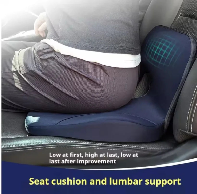 Seat Cushion w/ Lumbar Support