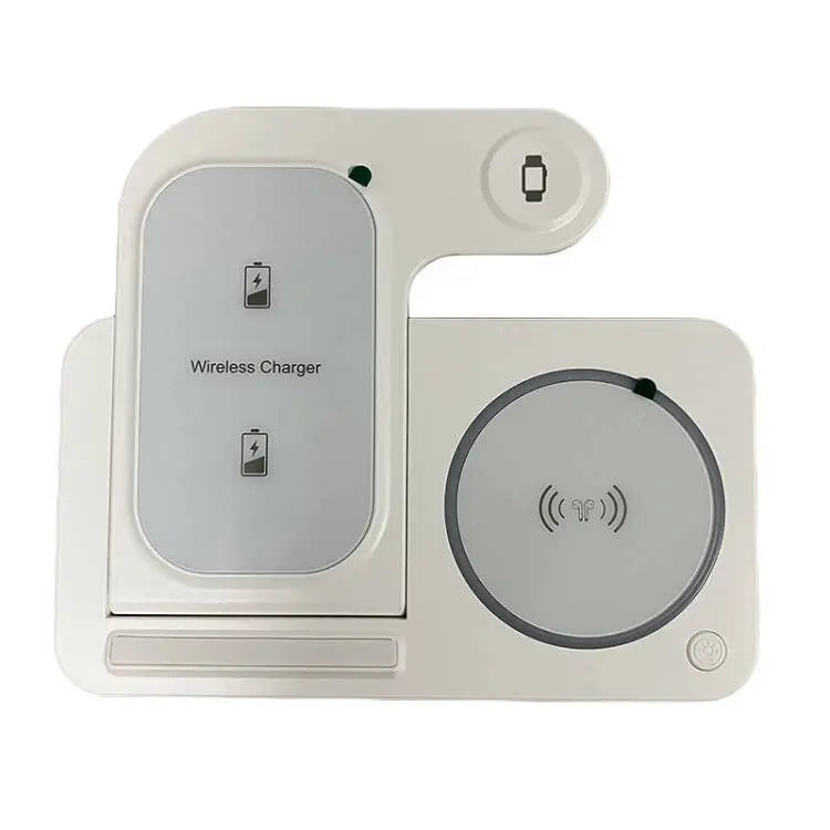 3-in-1 Foldable 30W LED Fast Wireless Charger Stand - TopTrendingCart.com