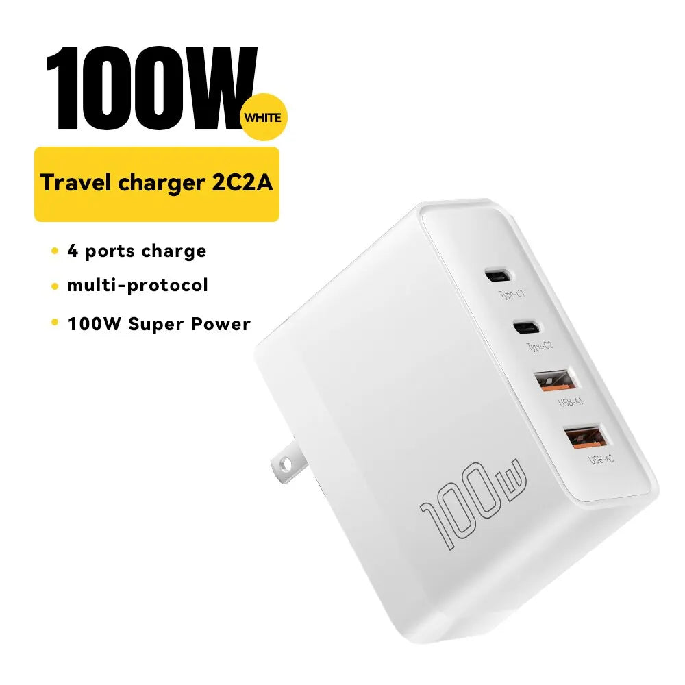 100W USB Type C Caricabatterie PD QC Quick Charger - TopTrendingCart.com