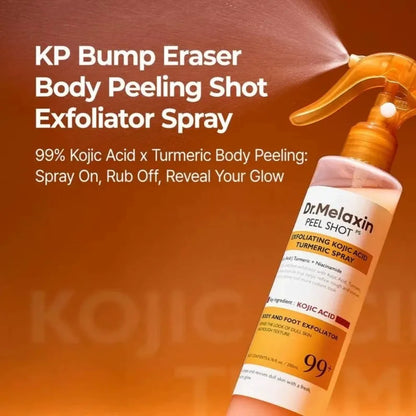Body Spray Exfoliating Kojic Acid Peeling Shot Tightening Skin