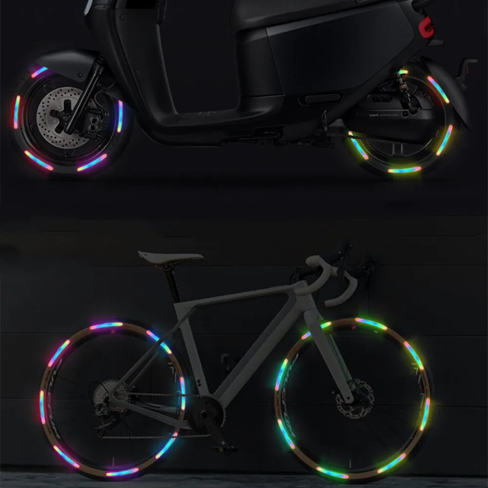 Car Universal Wheel Hub Reflective Stripes - TopTrendingCart.com