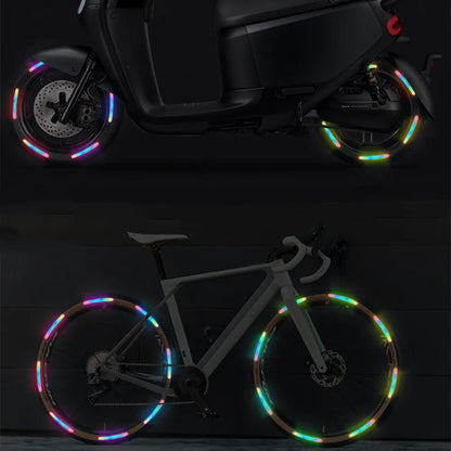 Car Universal Wheel Hub Reflective Stripes - TopTrendingCart.com