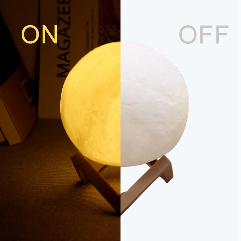 LED Night Moon Lamp - TopTrendingCart.com
