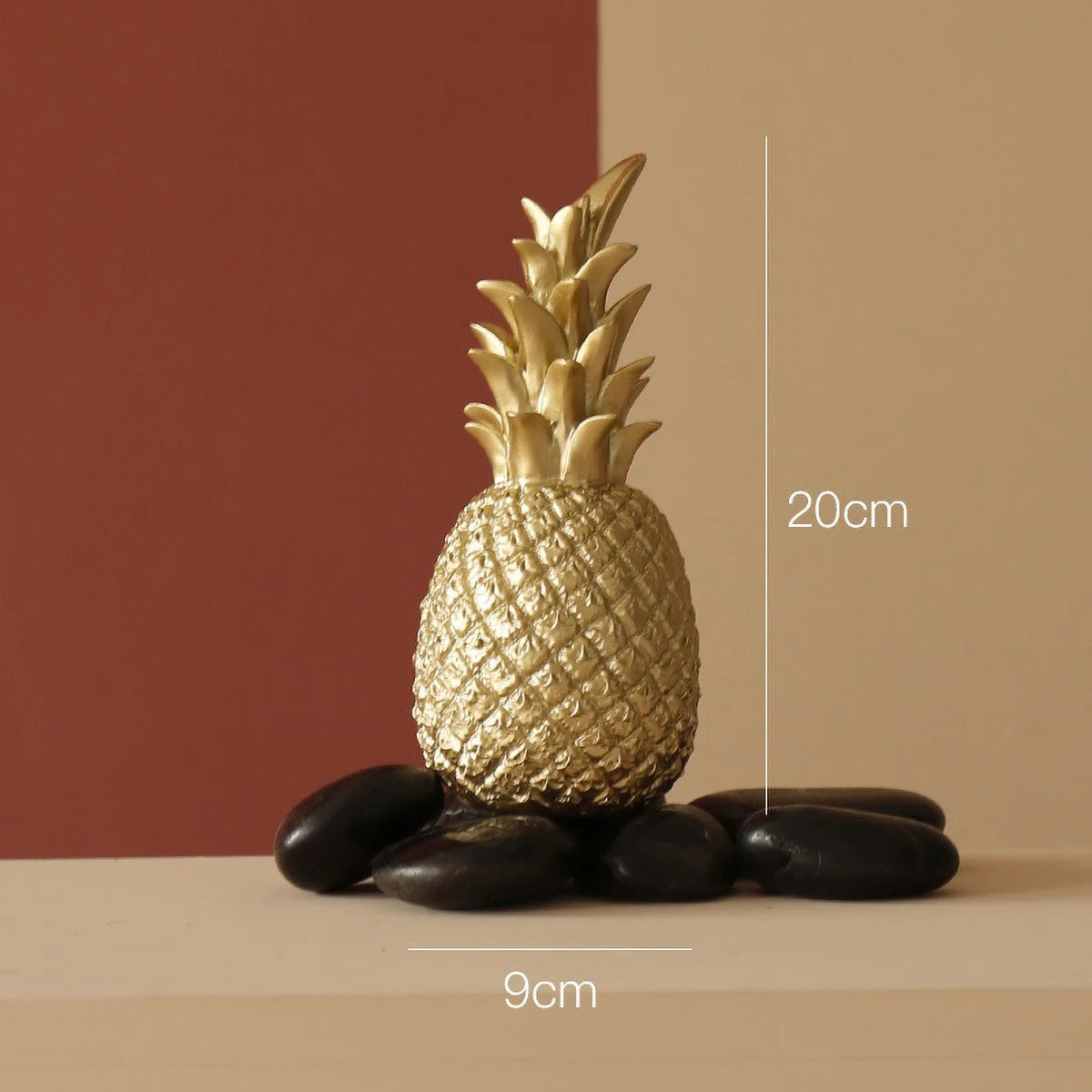Creative Nordic Gold Pineapple Sculpture Ornament - TopTrendingCart.com