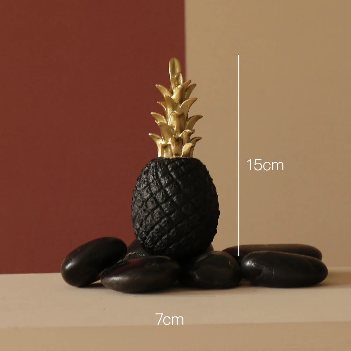 Creative Nordic Gold Pineapple Sculpture Ornament - TopTrendingCart.com