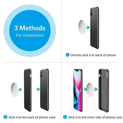 Magnetic Car Phone Holder Metal Stand - TopTrendingCart.com