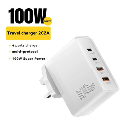 100W USB Type C Caricabatterie PD QC Quick Charger - TopTrendingCart.com