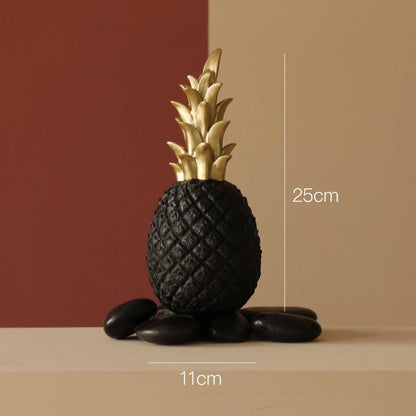 Creative Nordic Gold Pineapple Sculpture Ornament - TopTrendingCart.com