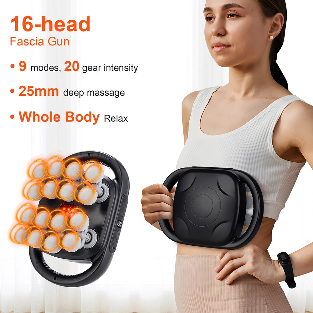 16 Head Deep Tissue Massager
