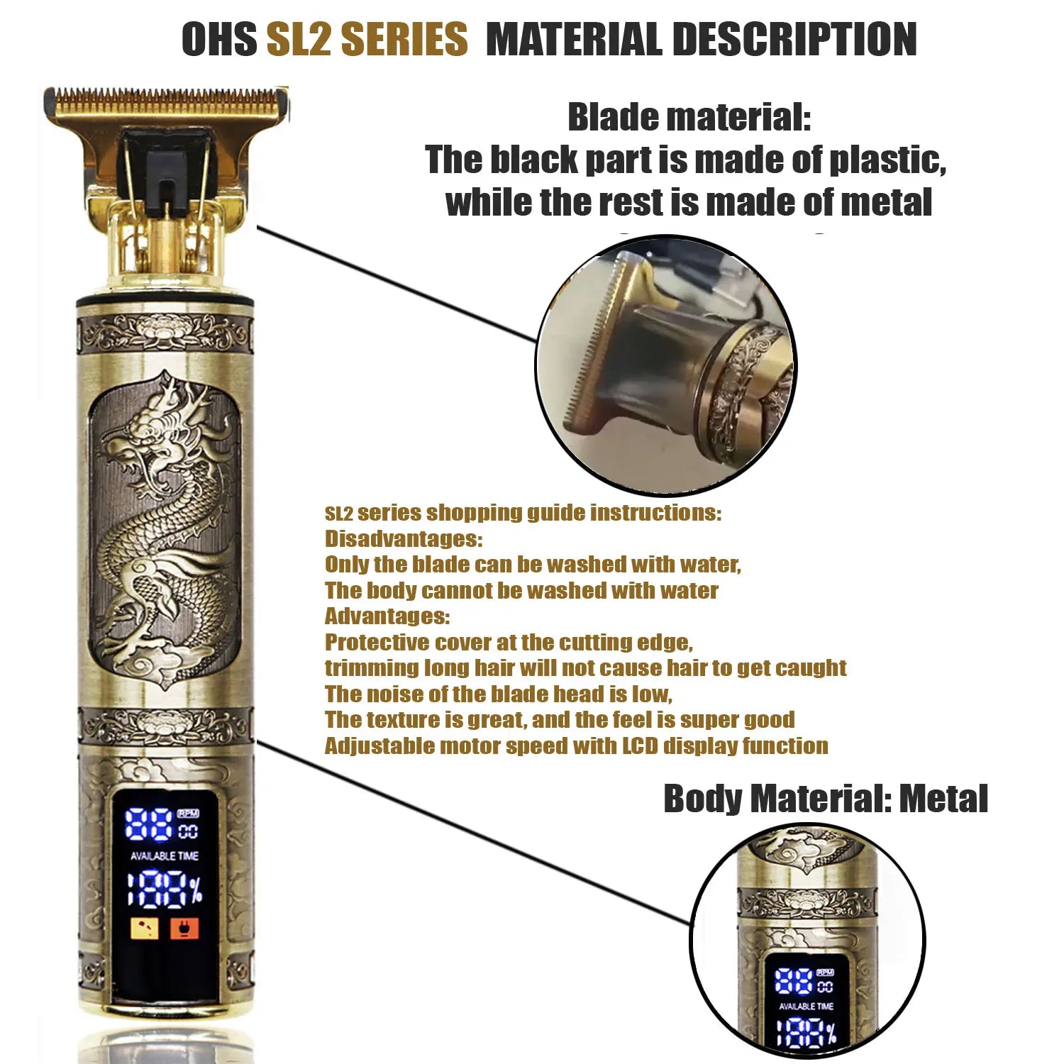 Electric Body Hair Trimmer - TopTrendingCart.com