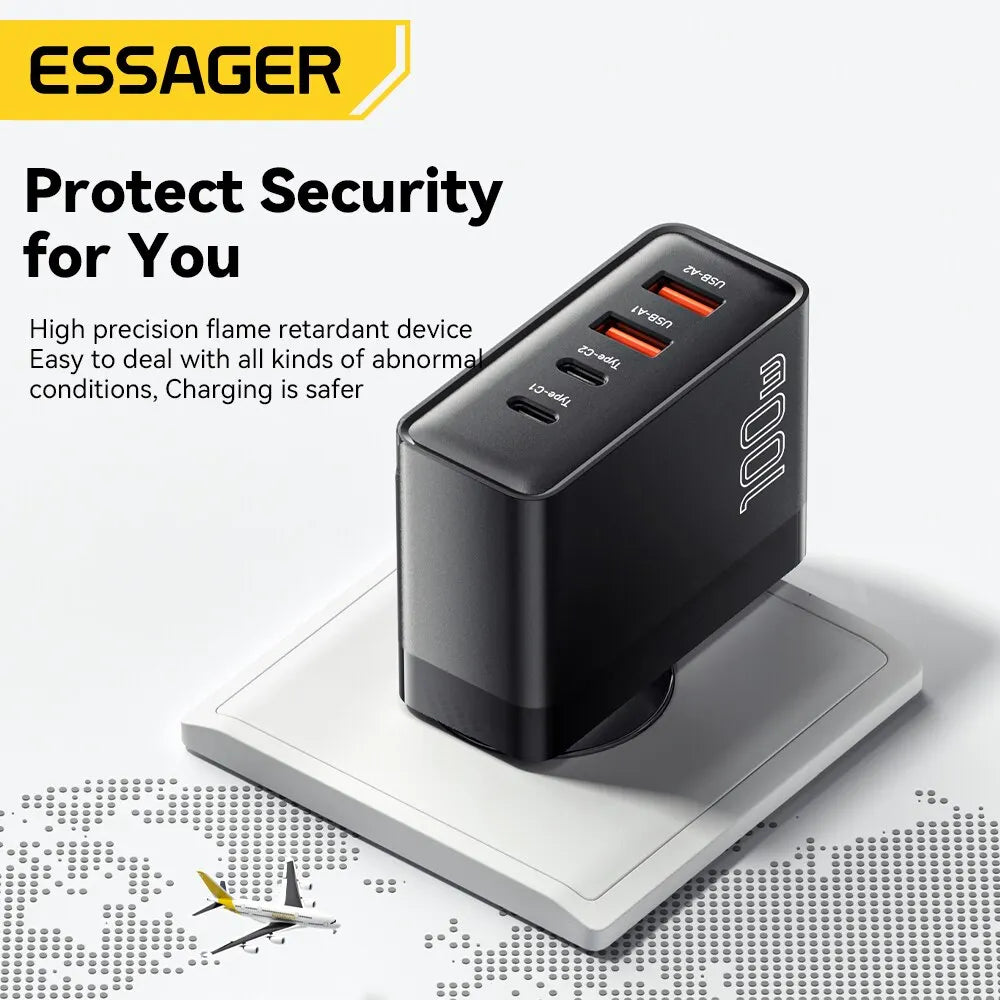 100W USB Type C Caricabatterie PD QC Quick Charger - TopTrendingCart.com