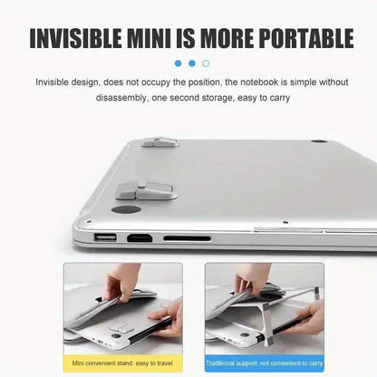 Laptop Stand For Computer Keyboard Holder Mini Portable Legs Laptop Stands For Macbook Huawei Xiaomi Notebook Support - TopTrendingCart.com
