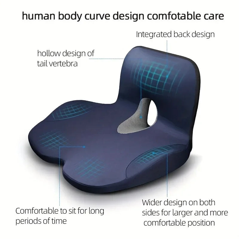 Seat Cushion w/ Lumbar Support