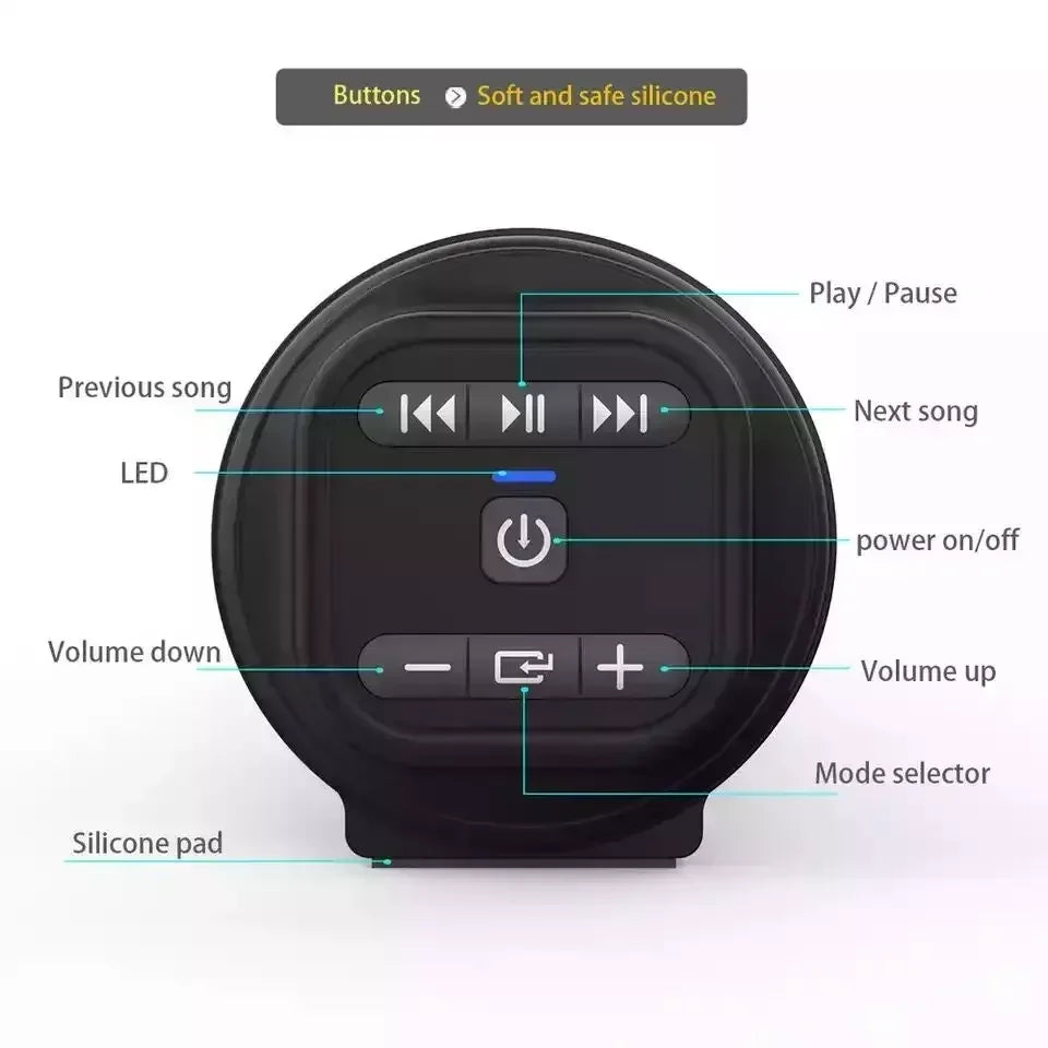 Portable Super Powerful Sound Bar Wireless Bluetooth Speaker Surround Stereo Home TV Sound Box Subwoofer FM Radio Caixa De Som