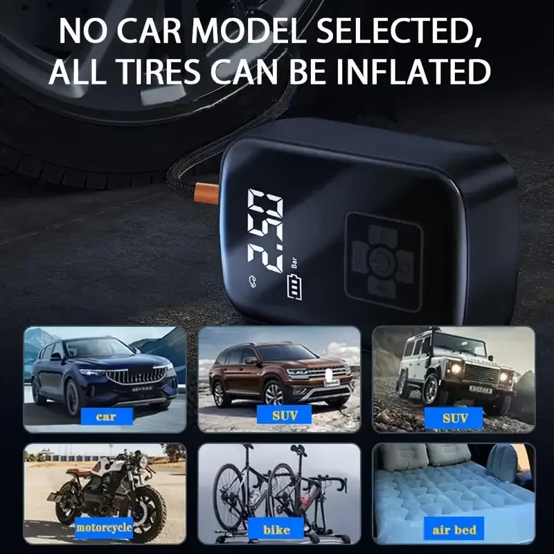 Wireless Electric Tire Inflator Pump - TopTrendingCart.com