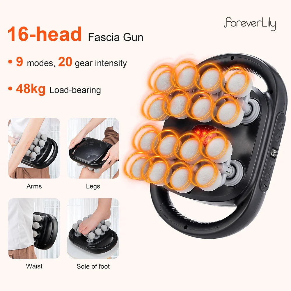 16 Head Deep Tissue Massager