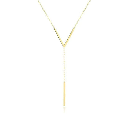 V-shaped Long Sexy Clavicle Necklace - TopTrendingCart.com