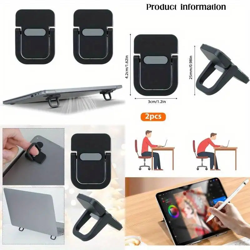 Laptop Stand For Computer Keyboard Holder Mini Portable Legs Laptop Stands For Macbook Huawei Xiaomi Notebook Support - TopTrendingCart.com