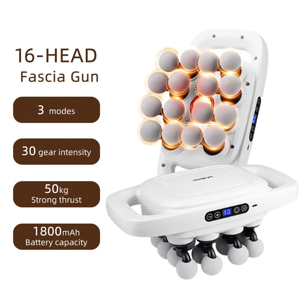 16 Head Deep Tissue Massager