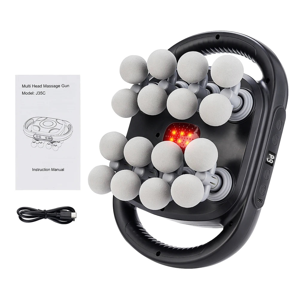 16 Head Deep Tissue Massager