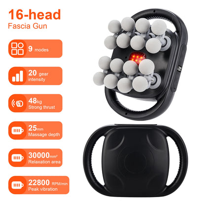16 Head Deep Tissue Massager