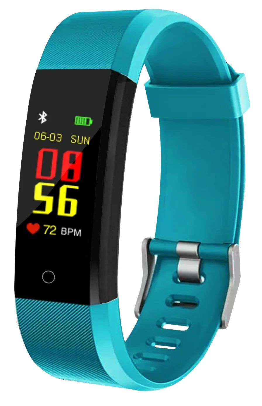 Smart Bracelet Pedometer Step Counter Calorie Fitness Smart Watch Walk Tracker Men Women Health Blood Pressure Wristband - TopTrendingCart.com