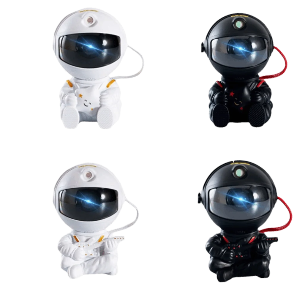 Remote Control Astronaut Galaxy Projector Starry Projection Galaxy Theme Star Projector Ceiling Mount LED Light Source - TopTrendingCart.com