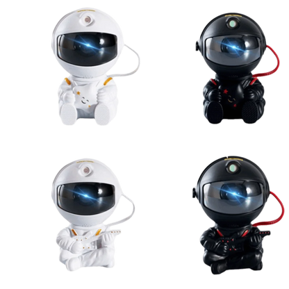 Remote Control Astronaut Galaxy Projector Starry Projection Galaxy Theme Star Projector Ceiling Mount LED Light Source - TopTrendingCart.com