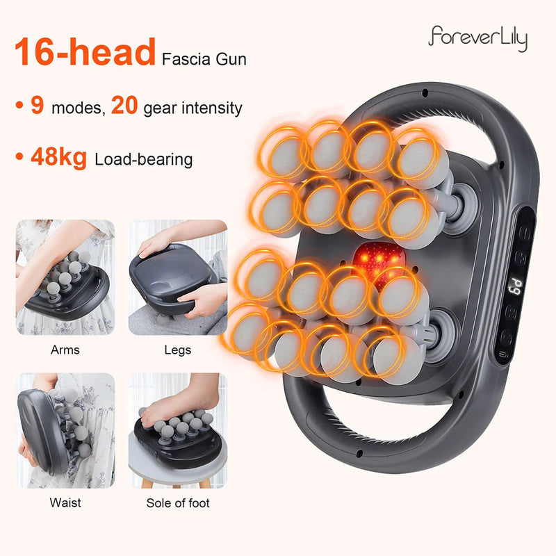 16 Head Deep Tissue Massager

Full Body Massage Gun

Muscle Relaxation Massager

Professional Percussion Massager

Pain Relief Massage Device

Handheld Deep Tissue Gun

Electric Muscle Massager

Sports Recovery Massage Gun

Adjustable Speed Massager

Quiet Rechargeable Massage Gun