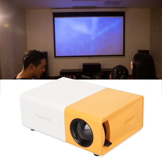Mini Projector LCD 1080P Support AV VGA HD USB Remote Control Portable Projector for Family Movie Projector Portable Projector - TopTrendingCart.com