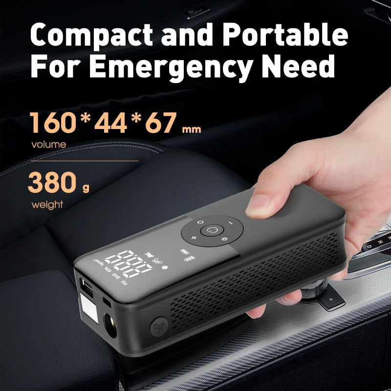 Digital Cordless Car Tyre Inflator - TopTrendingCart.com