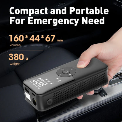 Digital Cordless Car Tyre Inflator - TopTrendingCart.com