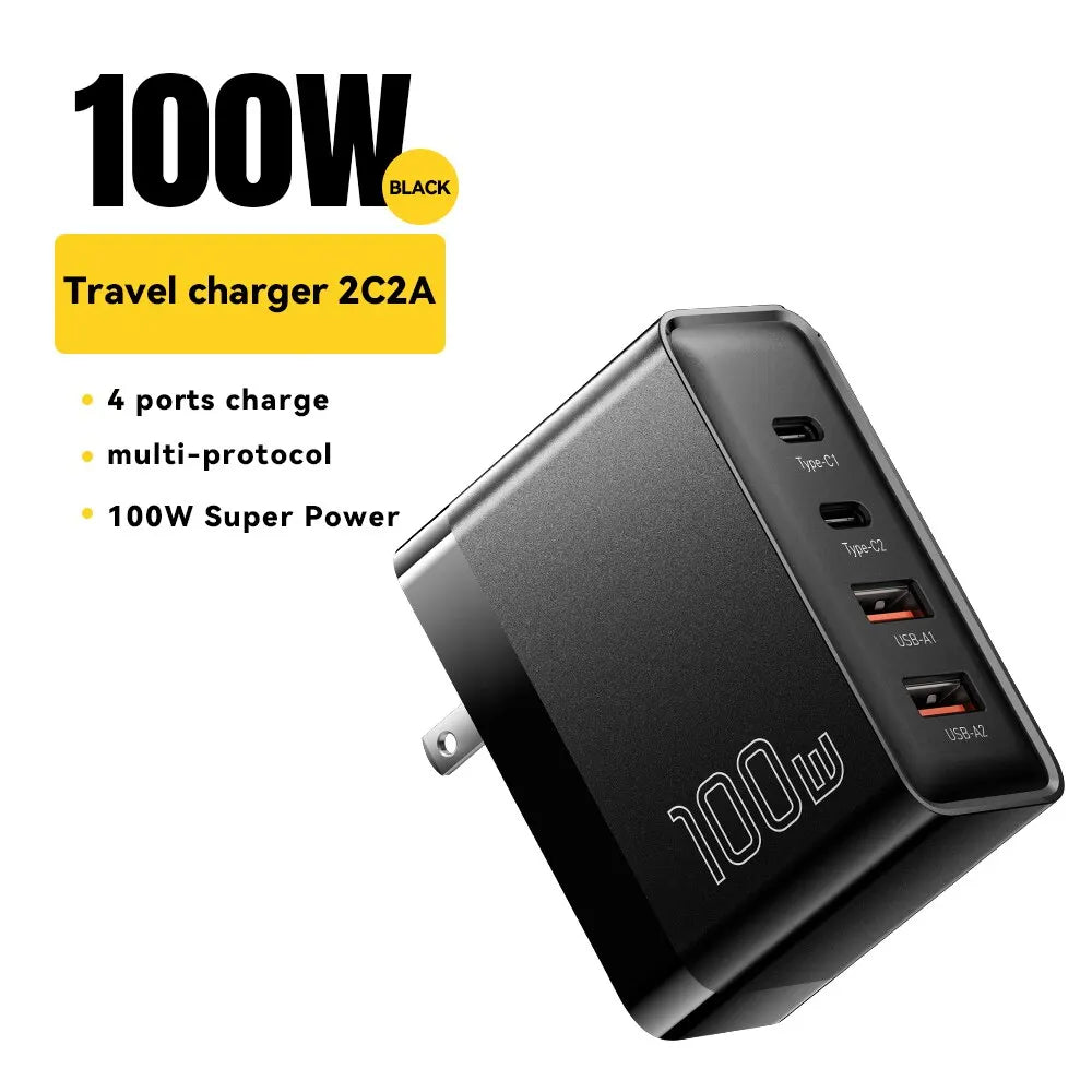 100W USB Type C Caricabatterie PD QC Quick Charger - TopTrendingCart.com
