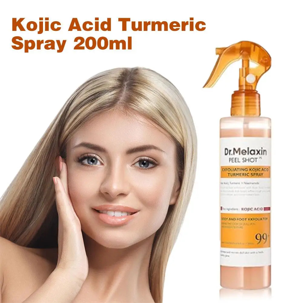 Body Spray Exfoliating Kojic Acid Peeling Shot Tightening Skin